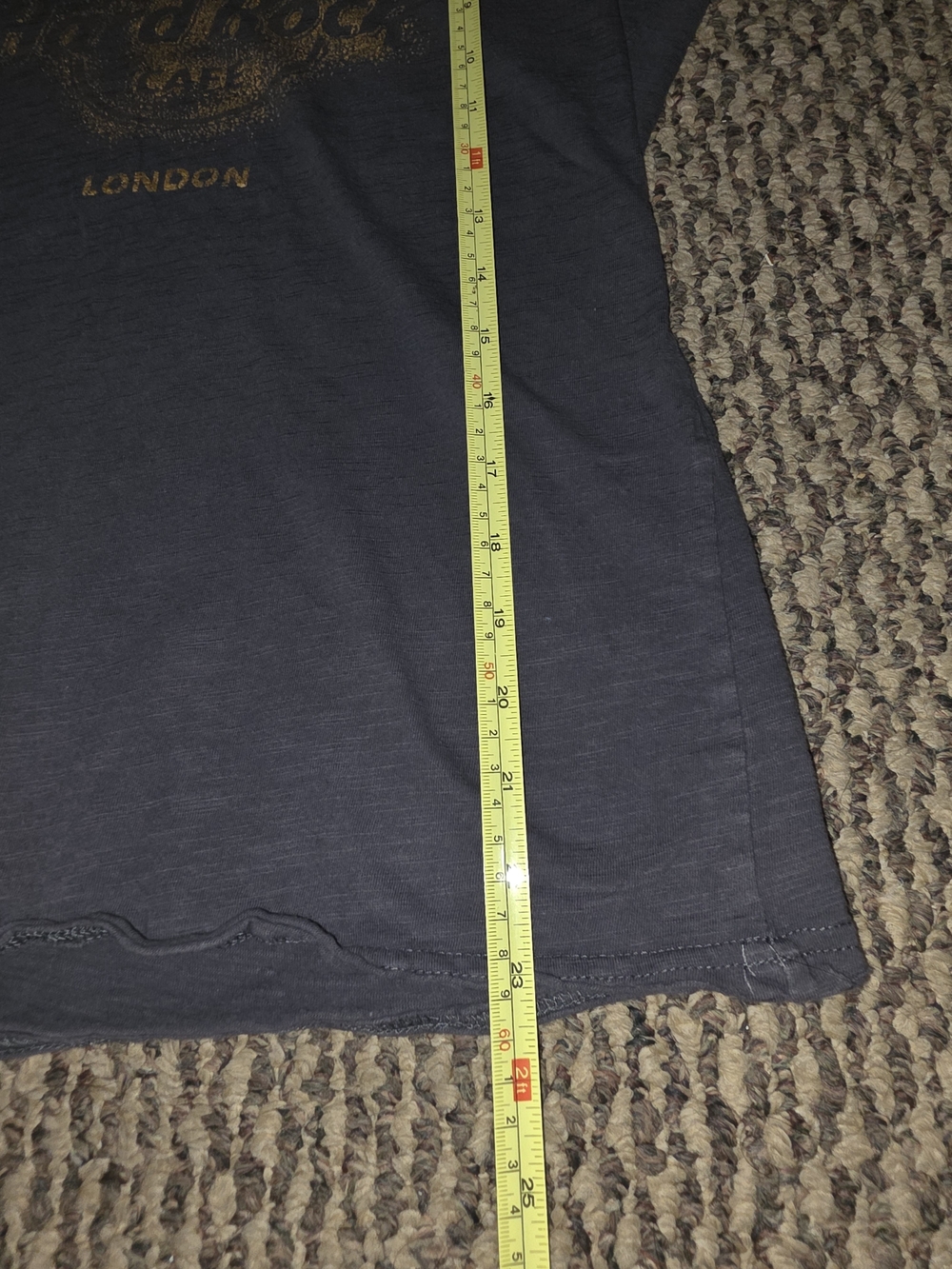 Hard Rock Cafe London Women's Gray Graphic Tee - Picture 4 of 4